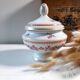 Sucrier en porcelaine de Limoges manufacture Bernardaud