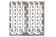 Pair of cast aluminum panels, 1970s