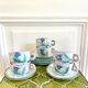 Ceramic mugs 70 hand-painted thistles
