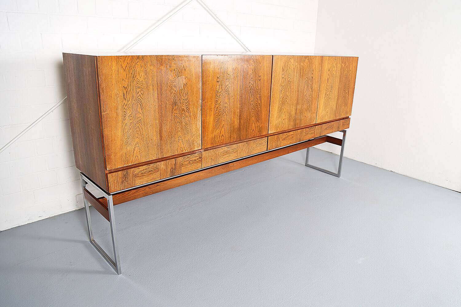 Rudolf B. Glatzel for Fristho Franeker Credenza Highboard Rosewood 60s