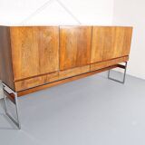 Rudolf B. Glatzel for Fristho Franeker Credenza Highboard Rosewood 60s