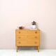 Scandinavian oak chest of drawers