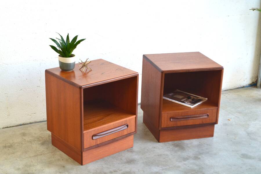 Pair of bedside tables by G-Plan