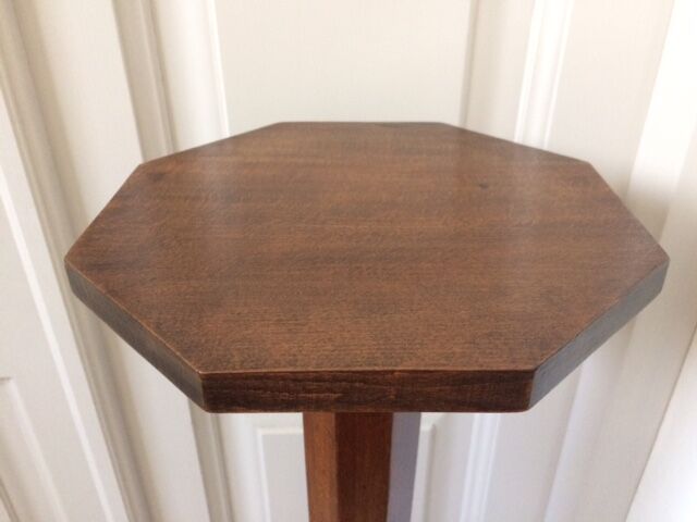 Sellette Art Deco in varnished wood