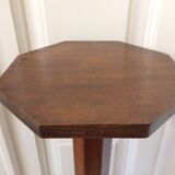 Sellette Art Deco in varnished wood