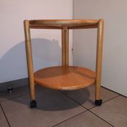 Chariot, desserte pliante Jens Quistgaard Dansk Lazy Susan, Danemark 1970