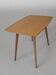 Side table in ash by Rakovnik, Czech vintage 1960s