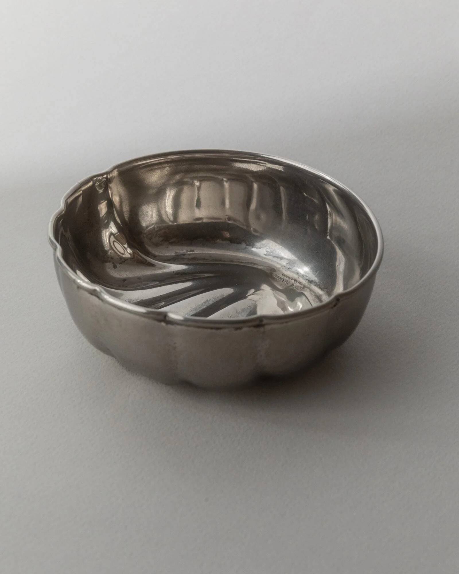 Vintage silver-plated bowl from the 1970s by Cassetti, Italy, timeless design for desserts or jewellery, elegant retro table decoration, noble gift idea.