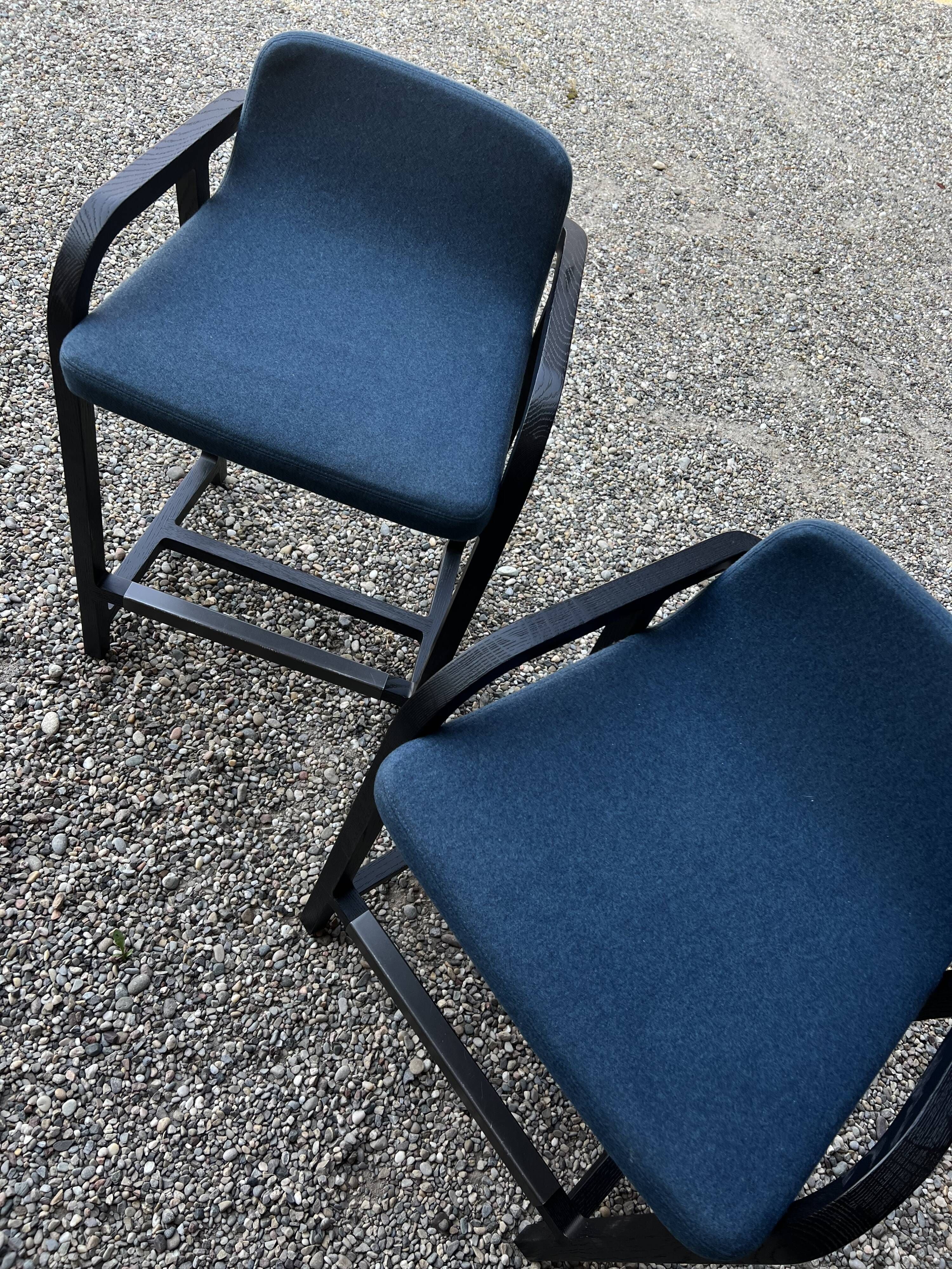 Oak bar stools