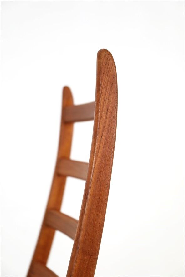 Set of 6 Korup Stolefabrik teak chairs in the style of Kai Kristiansen
