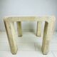 Table vintage en marbre Maitland Smith Hollywood Regency années 1980