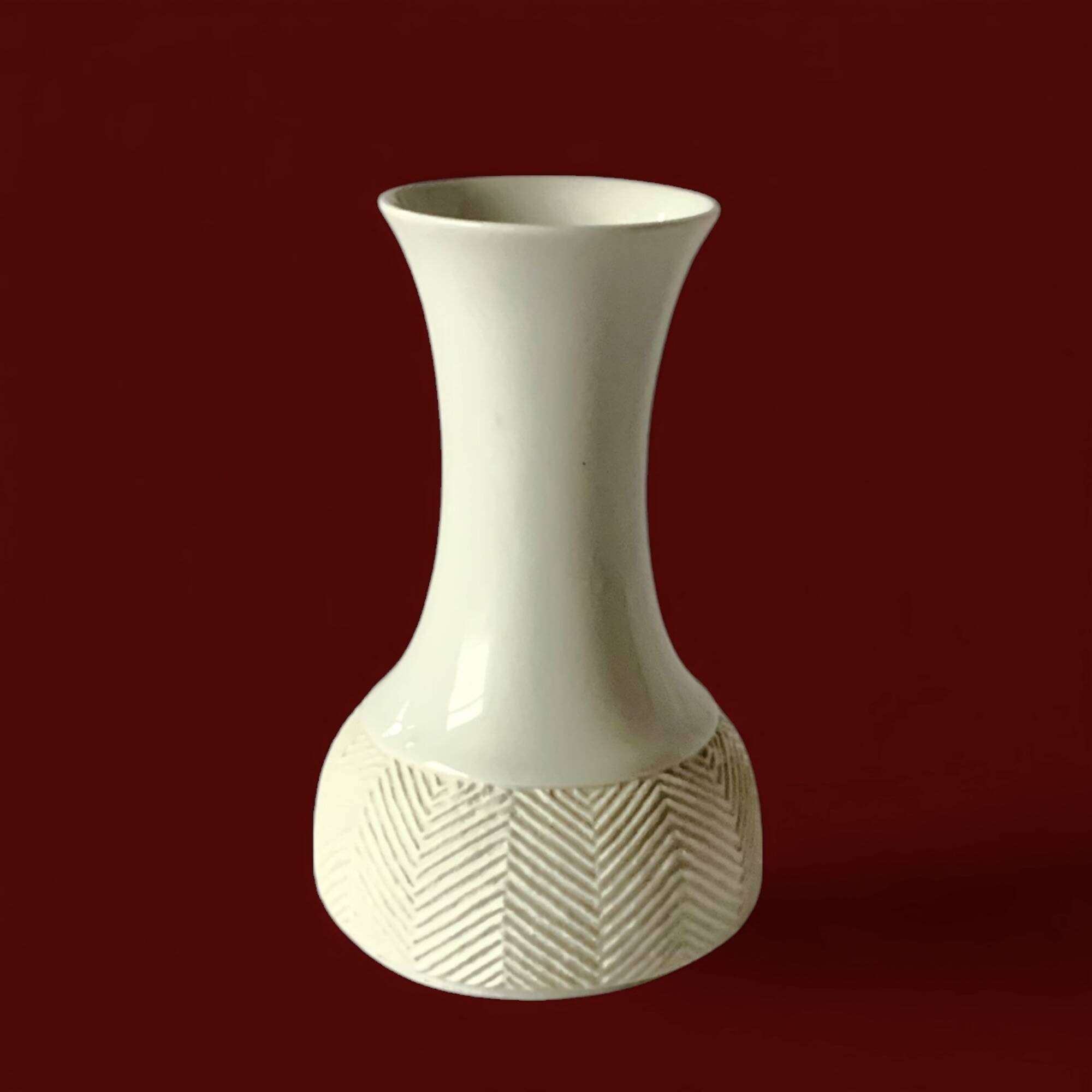 Vintage white vase Thomas Germany