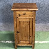 Pine bedside 50s