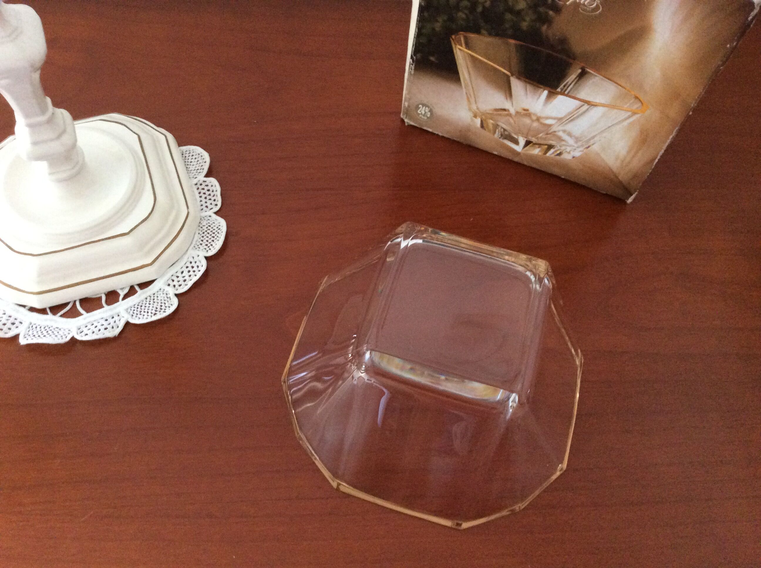 Bowl cup jg durand et cie cristallerie d'arques