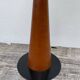 1980s metal and wood lamp