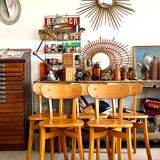 Set of 5 bistro chairs