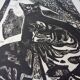 Gerhart Bettermann, 2 Cats, 1980s, Woodcut