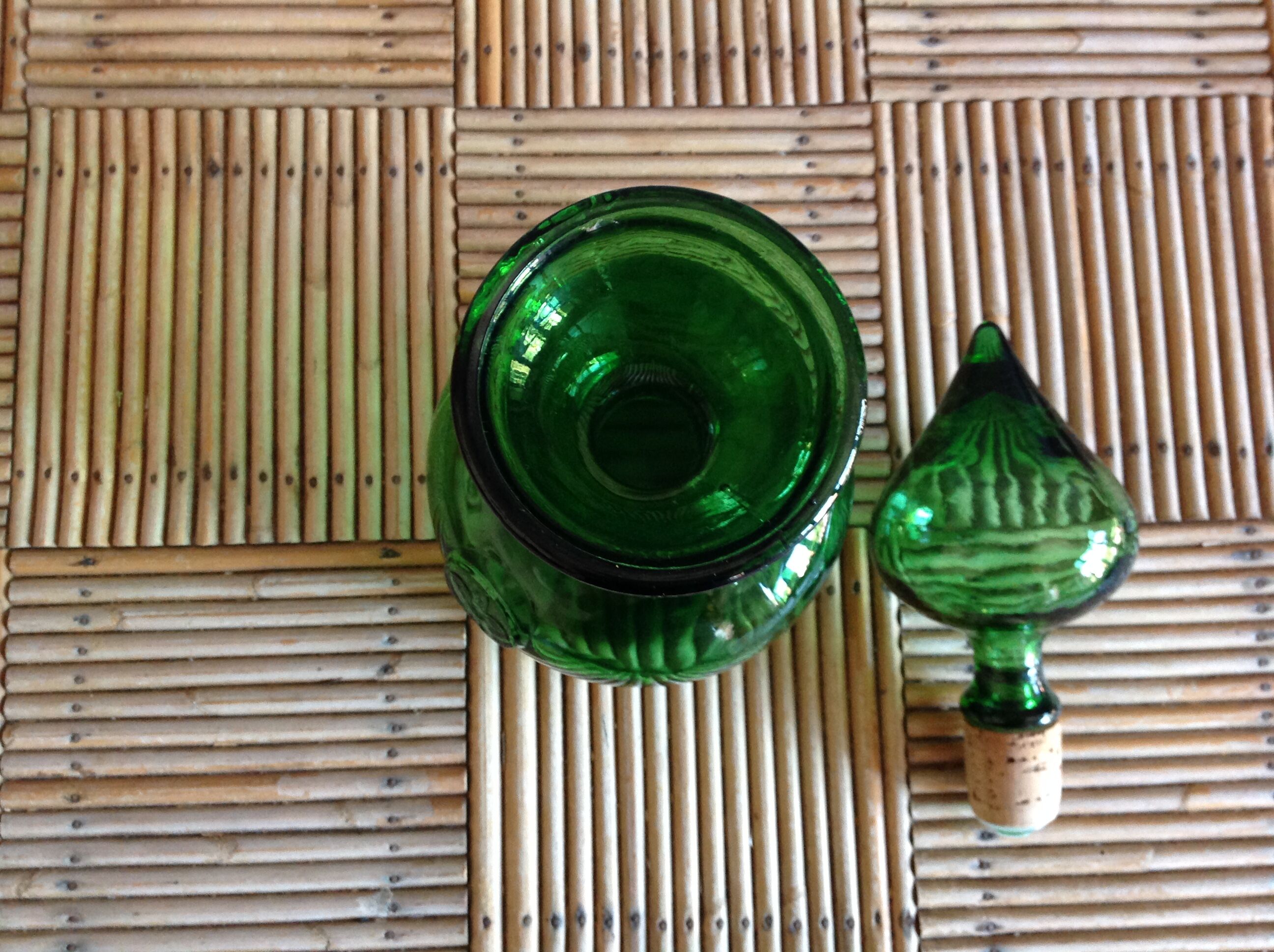 Vintage glass carafe