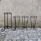 Wrought iron plant support/door