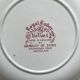 Hollow dish in English earthenware Royal Tudor Velvet