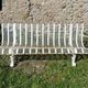 Public bench, street furniture, wrought iron garden bench