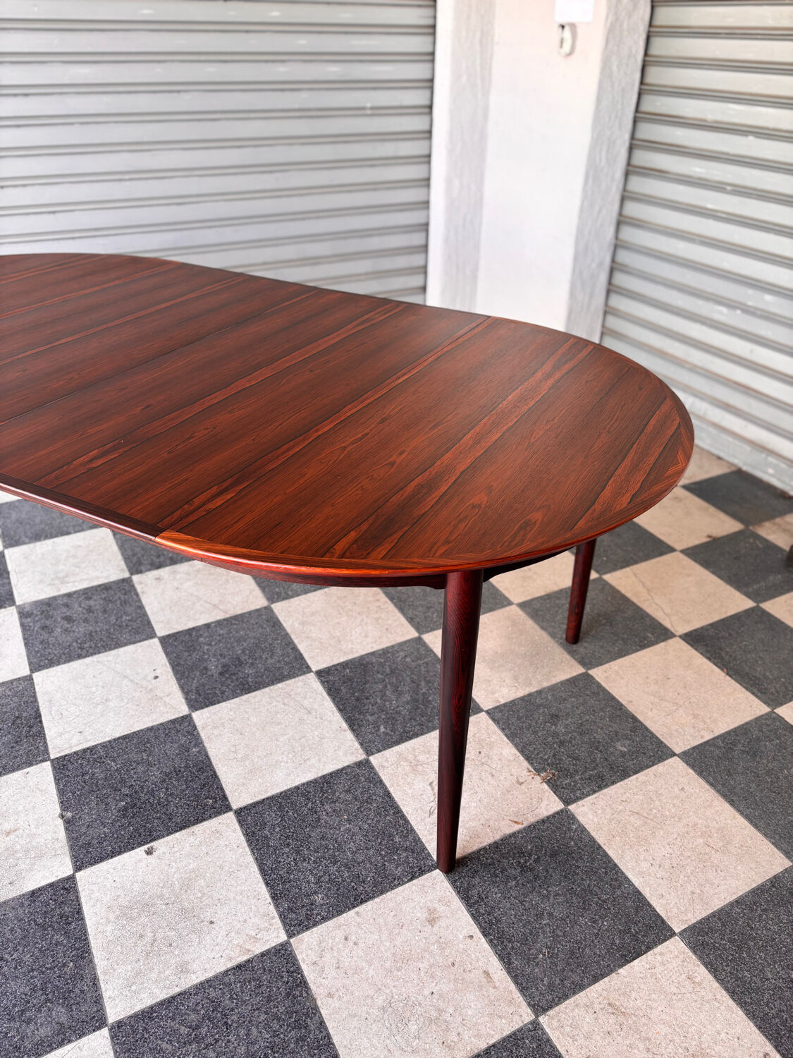 Table Arne Vodder en palissandre
