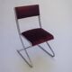 70s tubular chrome dining chair