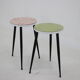 1960s pair of italian stools