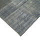 Handwoven turkish contemporary 198 cm x 300 cm grey patchwork carpet