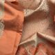 Nappe papillons corail et 12 serviettes