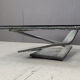 Table basse Fleur de Fer par Maurice Barilone, années 1980.