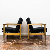 Pair of GFM 142 Armchairs by Edmund Homa, 1960s