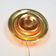 Mid-Century Cascading Wall Lamp in Brass and Copper, 1950s