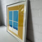Ole Kortzau lithograph from the 1970s, Copenhagen