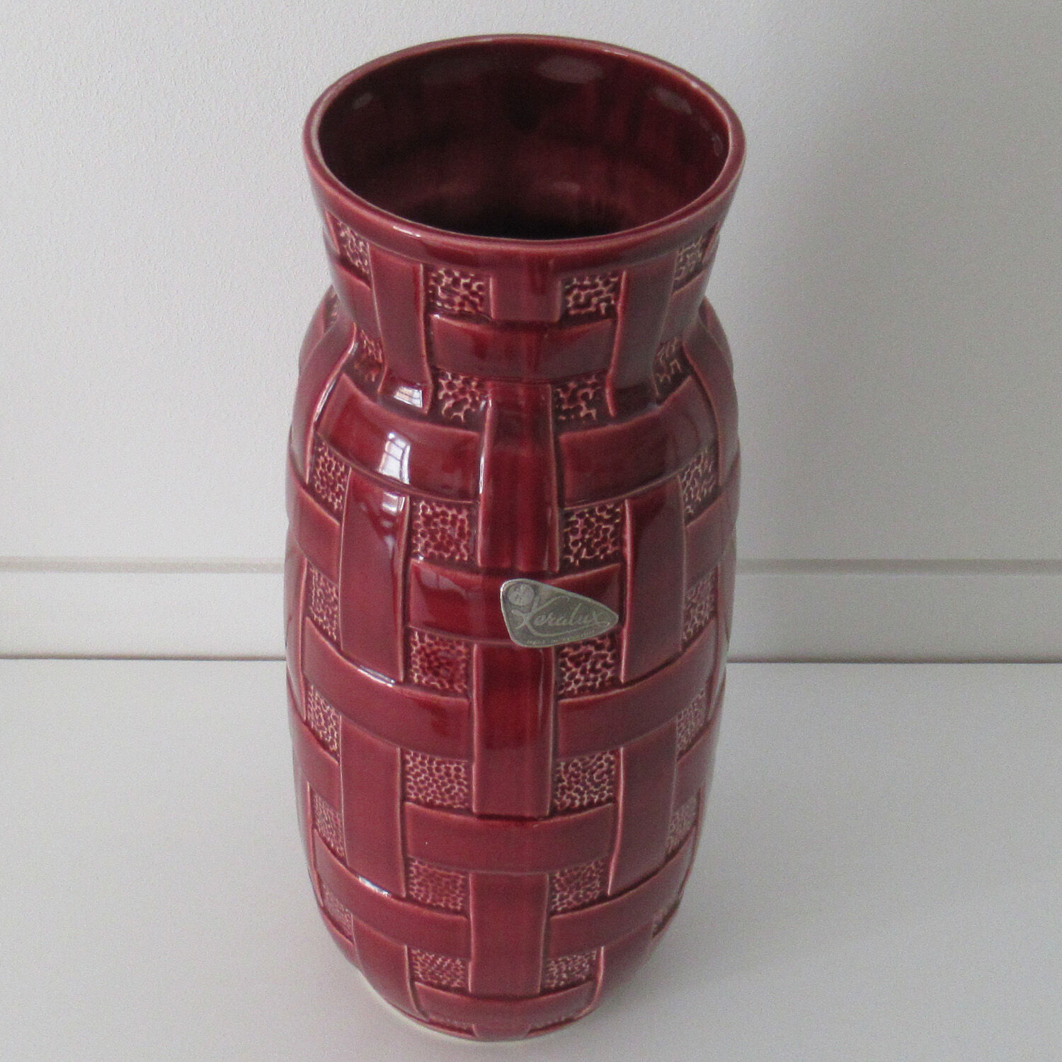 Keralux Vase 33/58 - E. D'Hossche , 1958