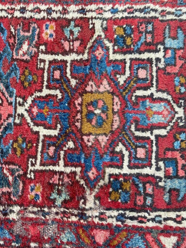 Mid-century Heriz carpet 116x62 cm