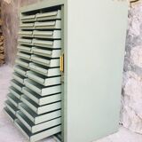 Storage furniture with 28 drawers from Obbo industrial design - 1950