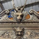 Hunting buffet with 2 bodies