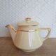 Old vintage ceramic tea and coffee maker