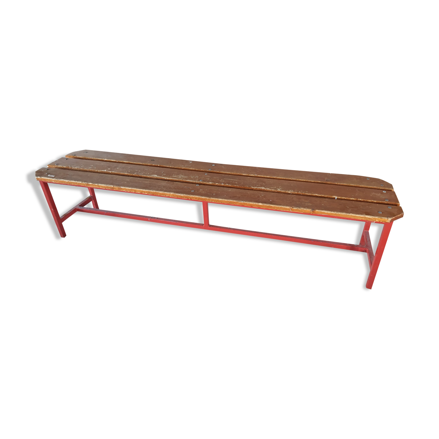 Vintage cloakroom bench