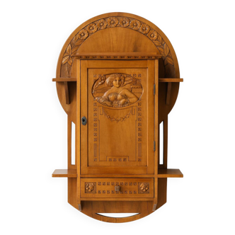 Art Nouveau Apothecary Cabinet, 1900s