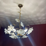 Murano flower chandelier from the 60s