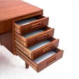 Bureau en teck, Danemark, années 1960.