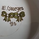 Nevers earthenware fruit bowl from Georges’ workshop