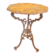 Art Nouveau cast iron garden table bistro table