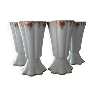 service de 4 tasses limoges