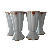 Service de 4 tasses Limoges 