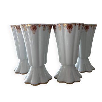 Service de 4 tasses Limoges 
