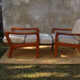 Paire de fauteuils de Juul Kristensen 1960