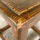 Tabouret vintage de ferme en châtaignier Circa 50